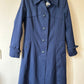 Vintage navy trench-coat 70s