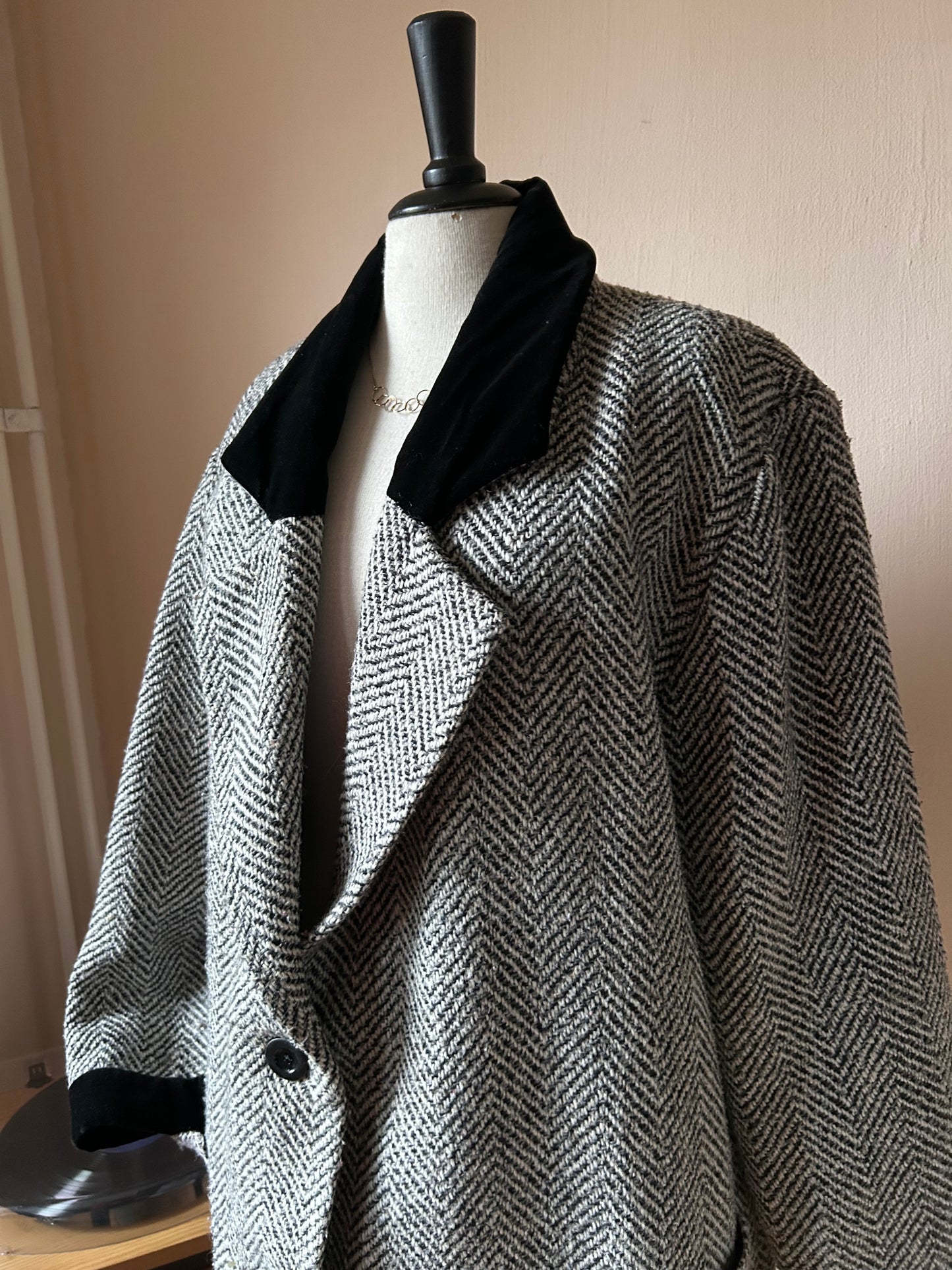 90s Vintage wool coat