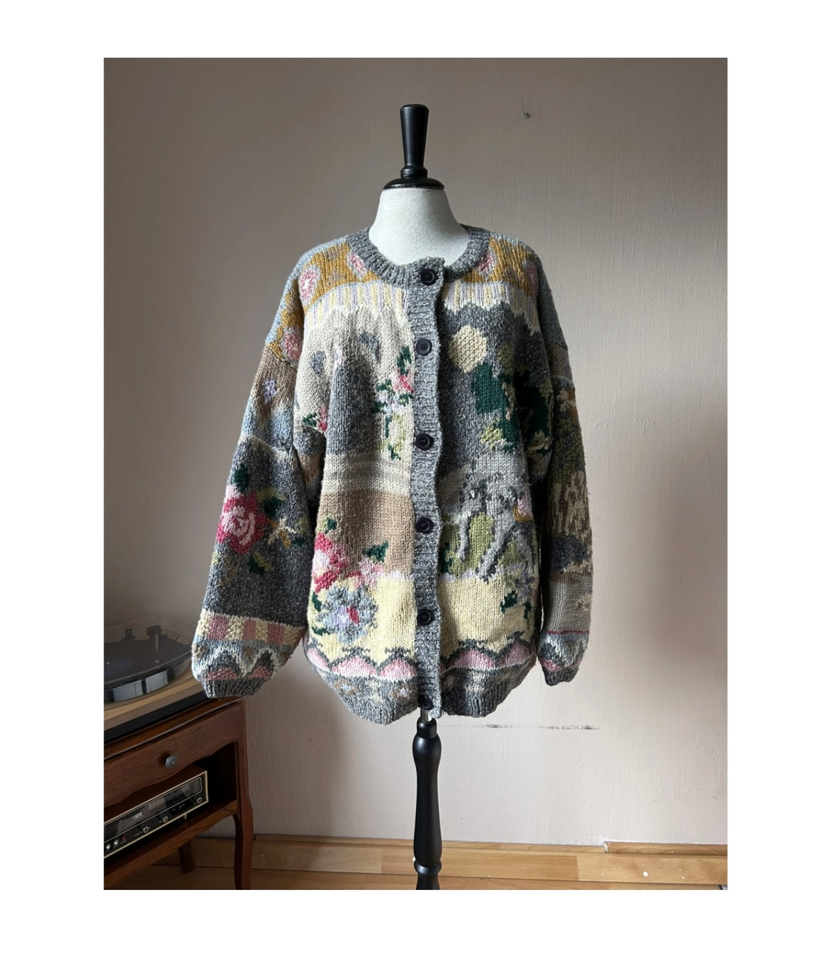 Vintage Together wool cardigan