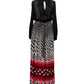 Vintage pleated long skirt