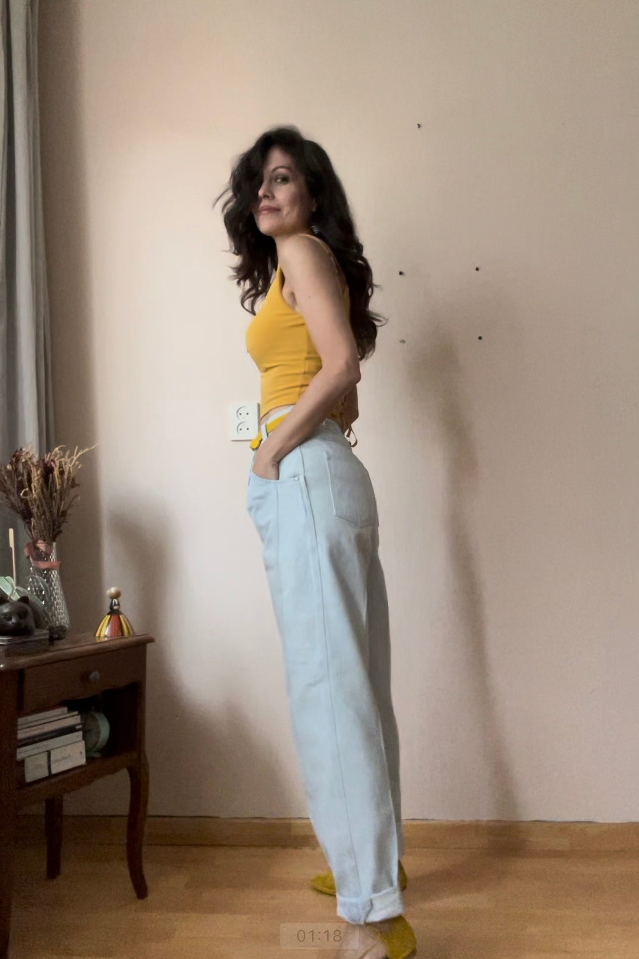 Vintage high waist pants