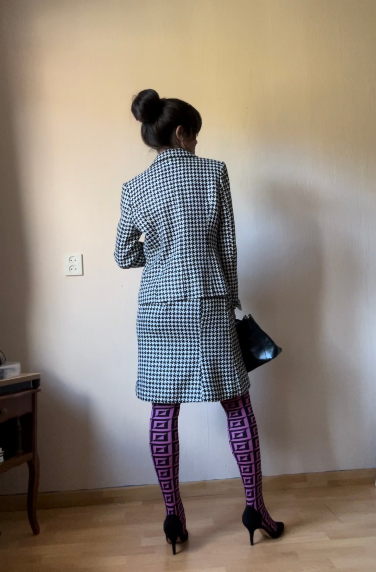 Houndstooth tailleur