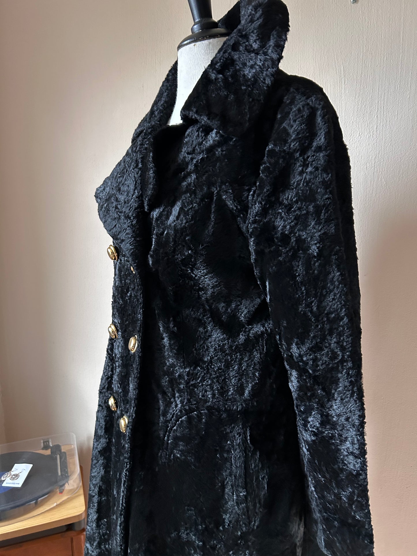 Vintage faux fur coat