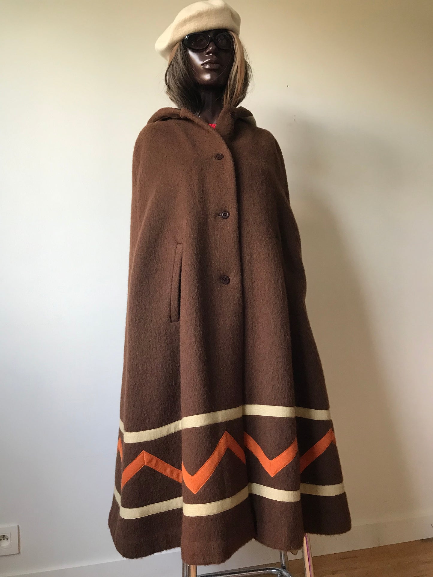 Liliane Burty Cape coat