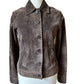 Vintage brown suede jacket