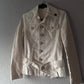 DIESEL Vintage White Belted Safari Canvas Jacket
