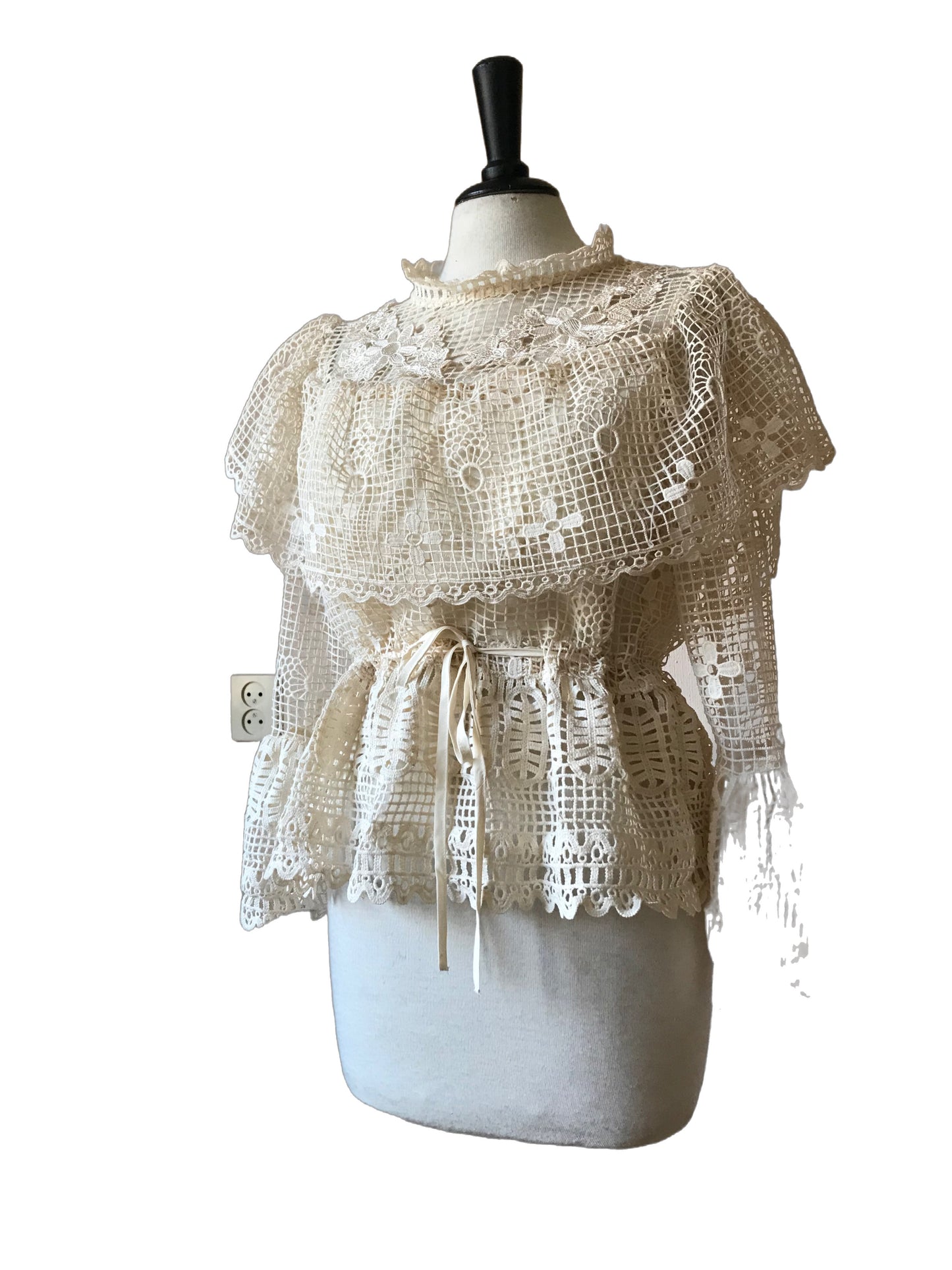 Vintage crochet blouse