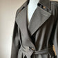 Vintage wool trench coat