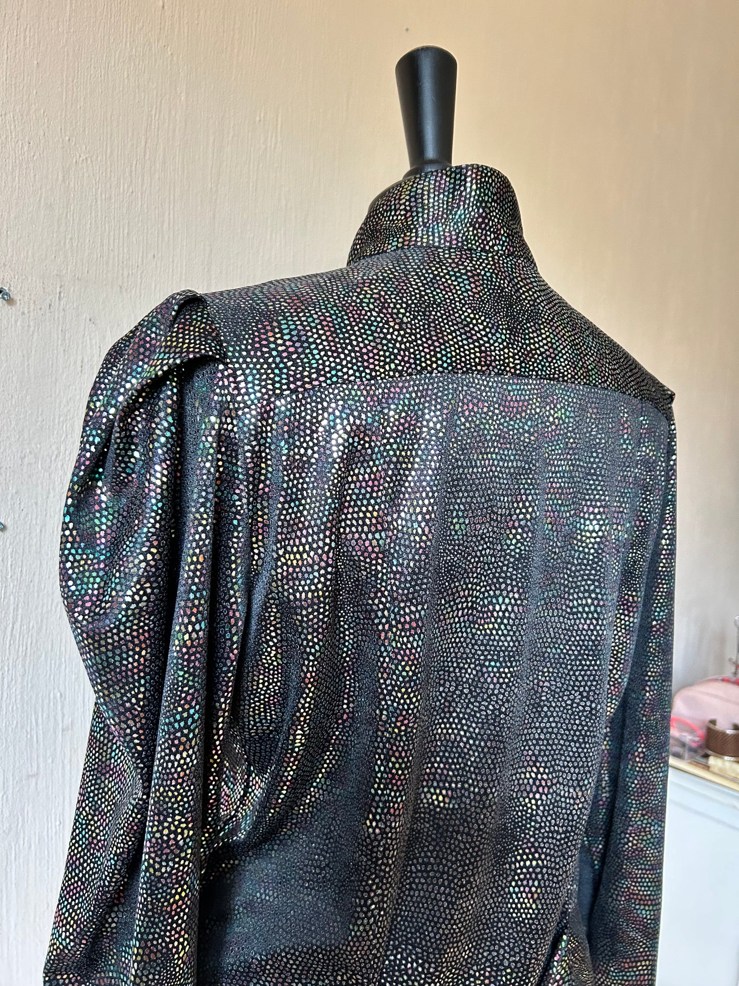 80s Vintage party top