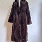 Vintage maxi tedy coat