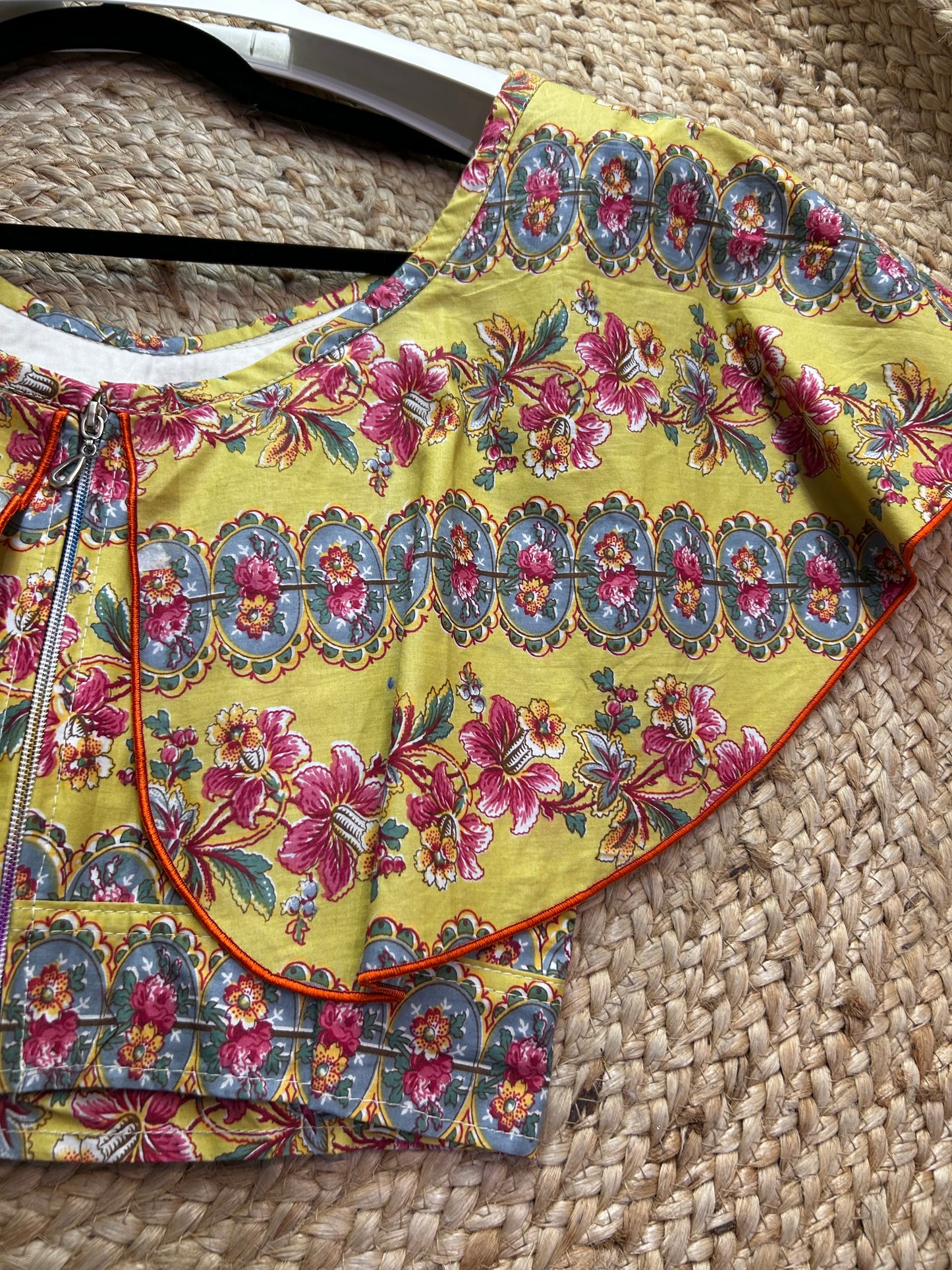 Butterfly crop top