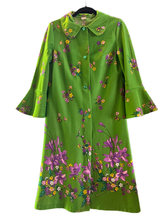70s vintage dress XL