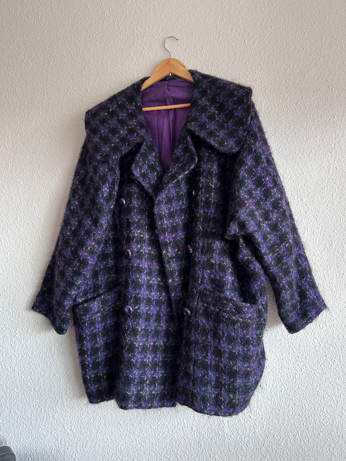 Mohair winter coat L/XL