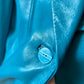 Turquoise leather jacket (XL)