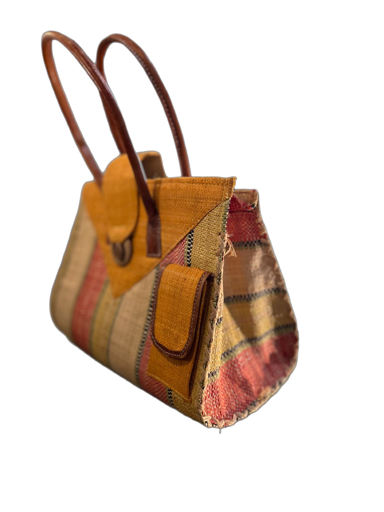 Vintage straw bag