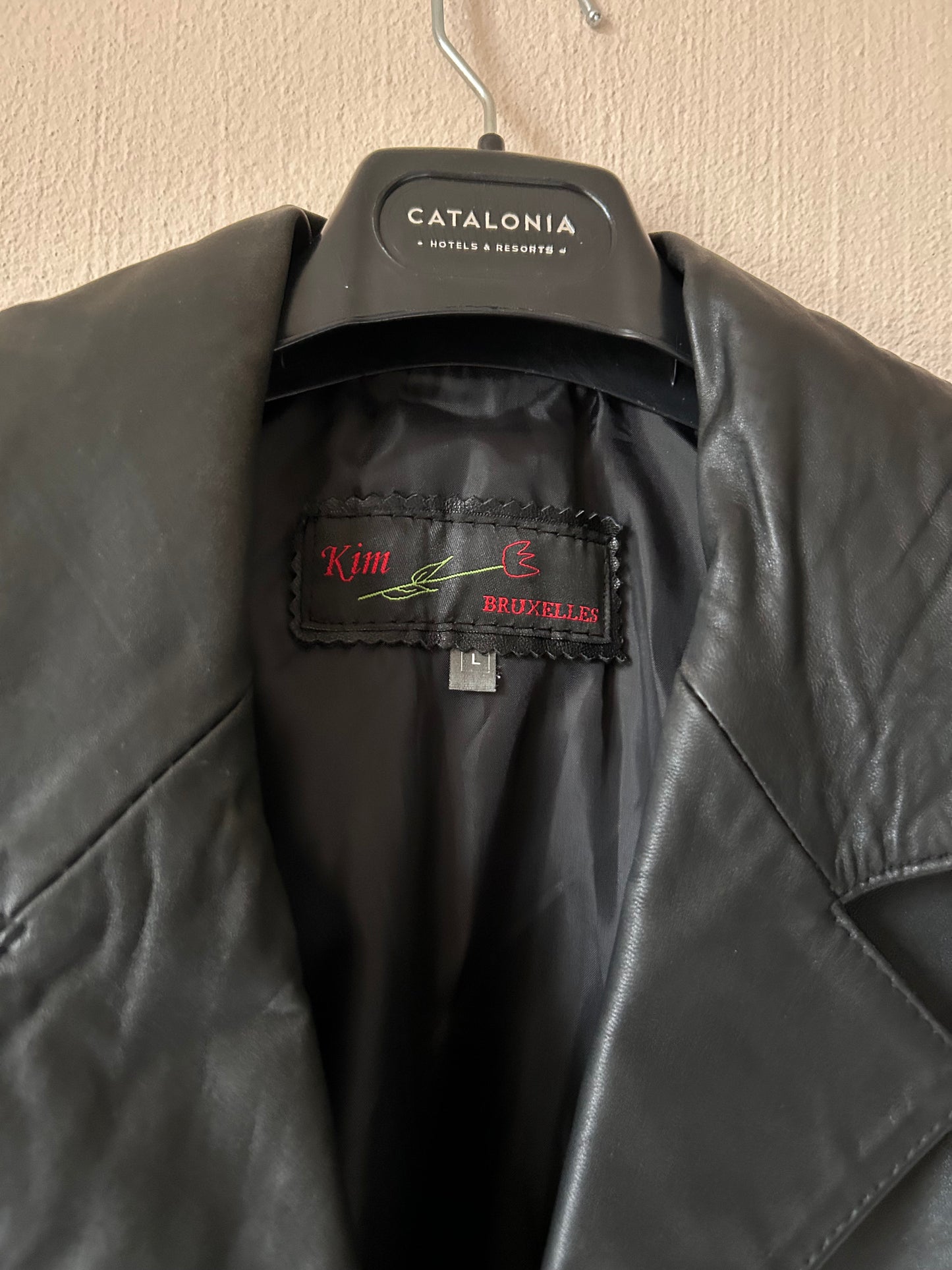 Vintage leather coat