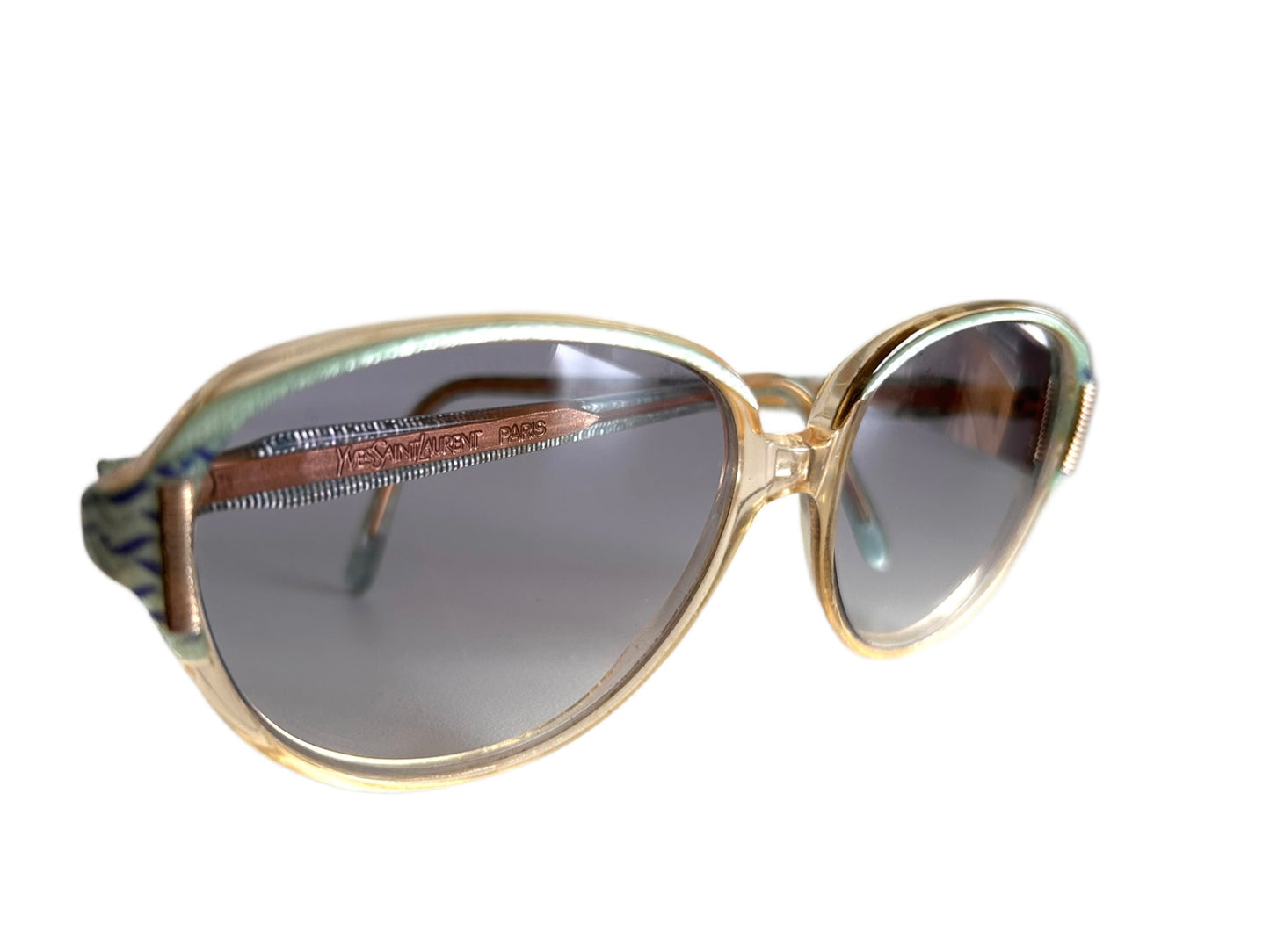 YSL Rive Gauche eyewear line from the mid-1980s.