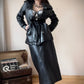 Vintage mini belted trench-coat