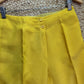 Vintage linen elephant pants (S)