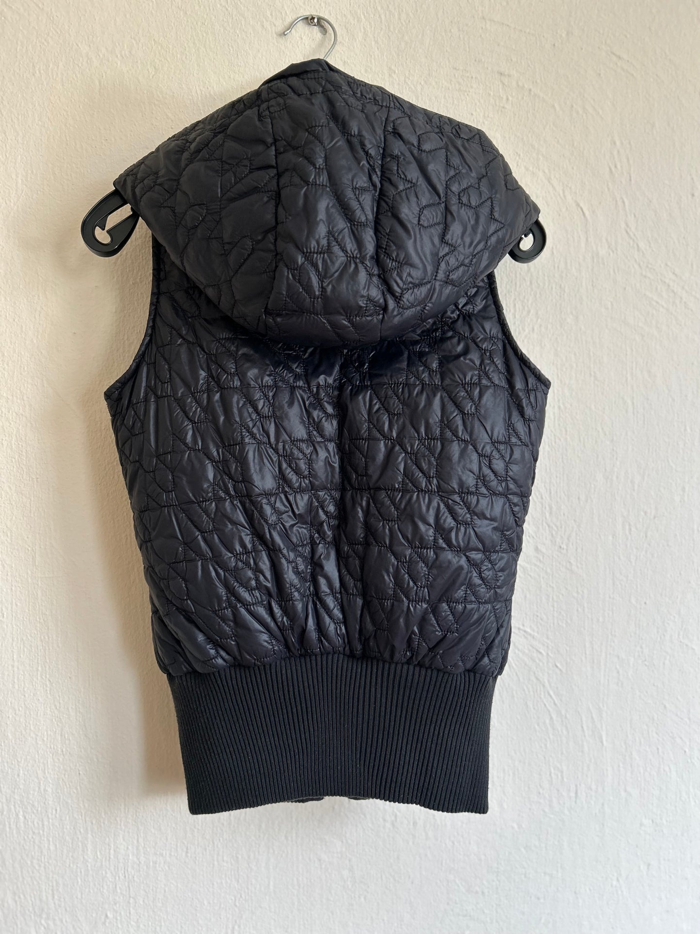 Dkny hoodie puffer vest