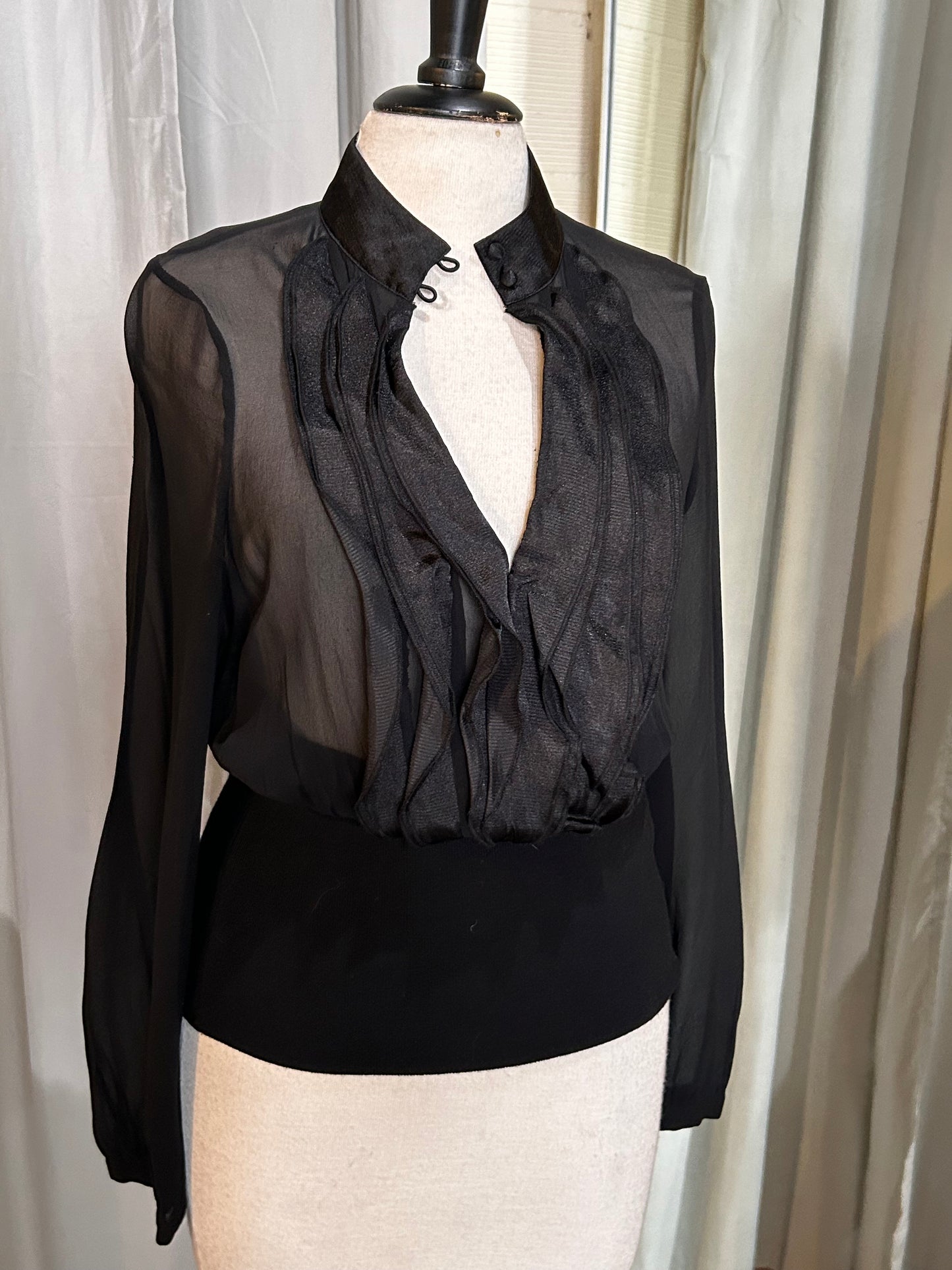 Sisley silk blouse