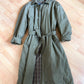 Vintage maxi trench coat XL