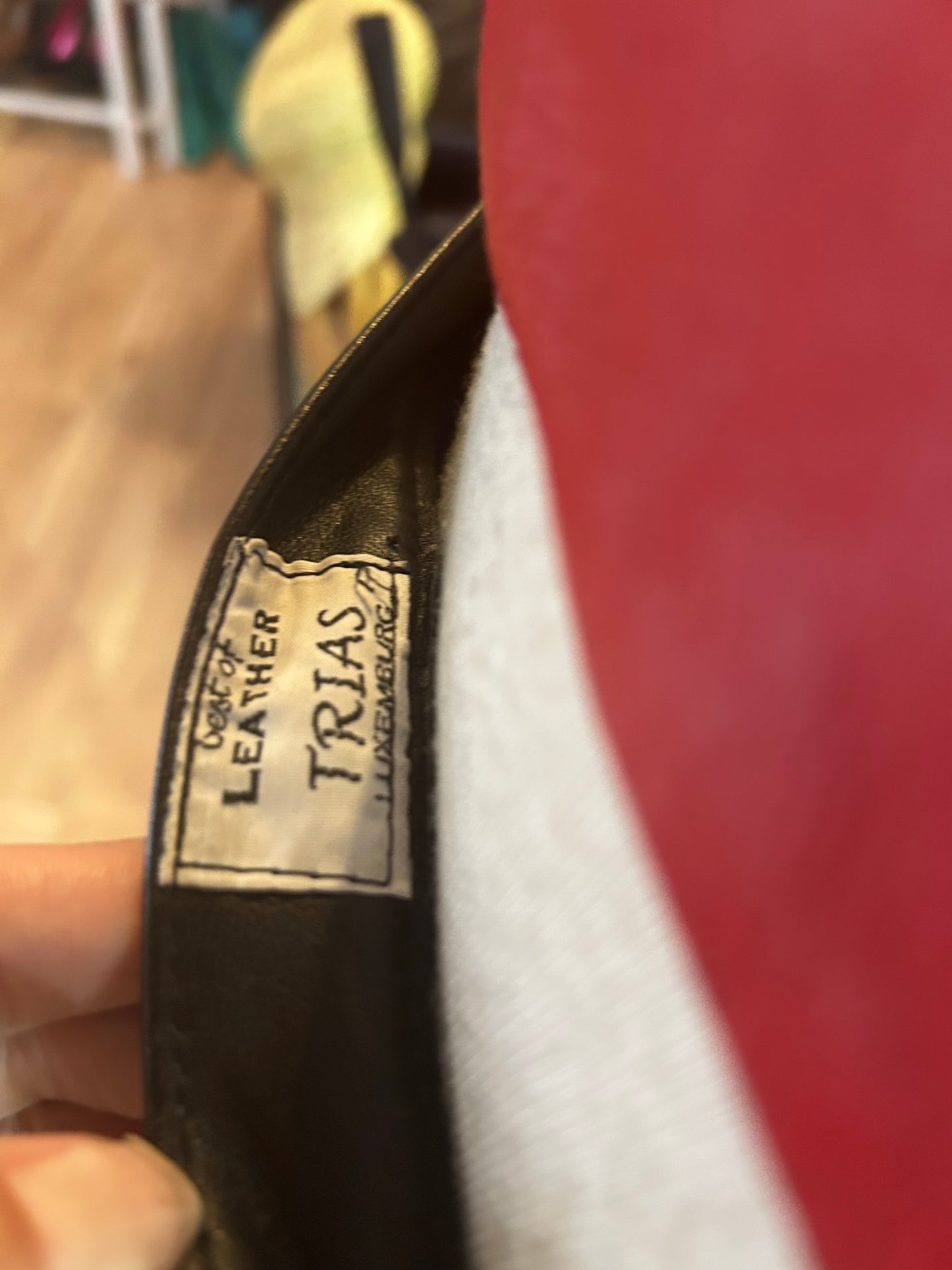 Vintage leather set