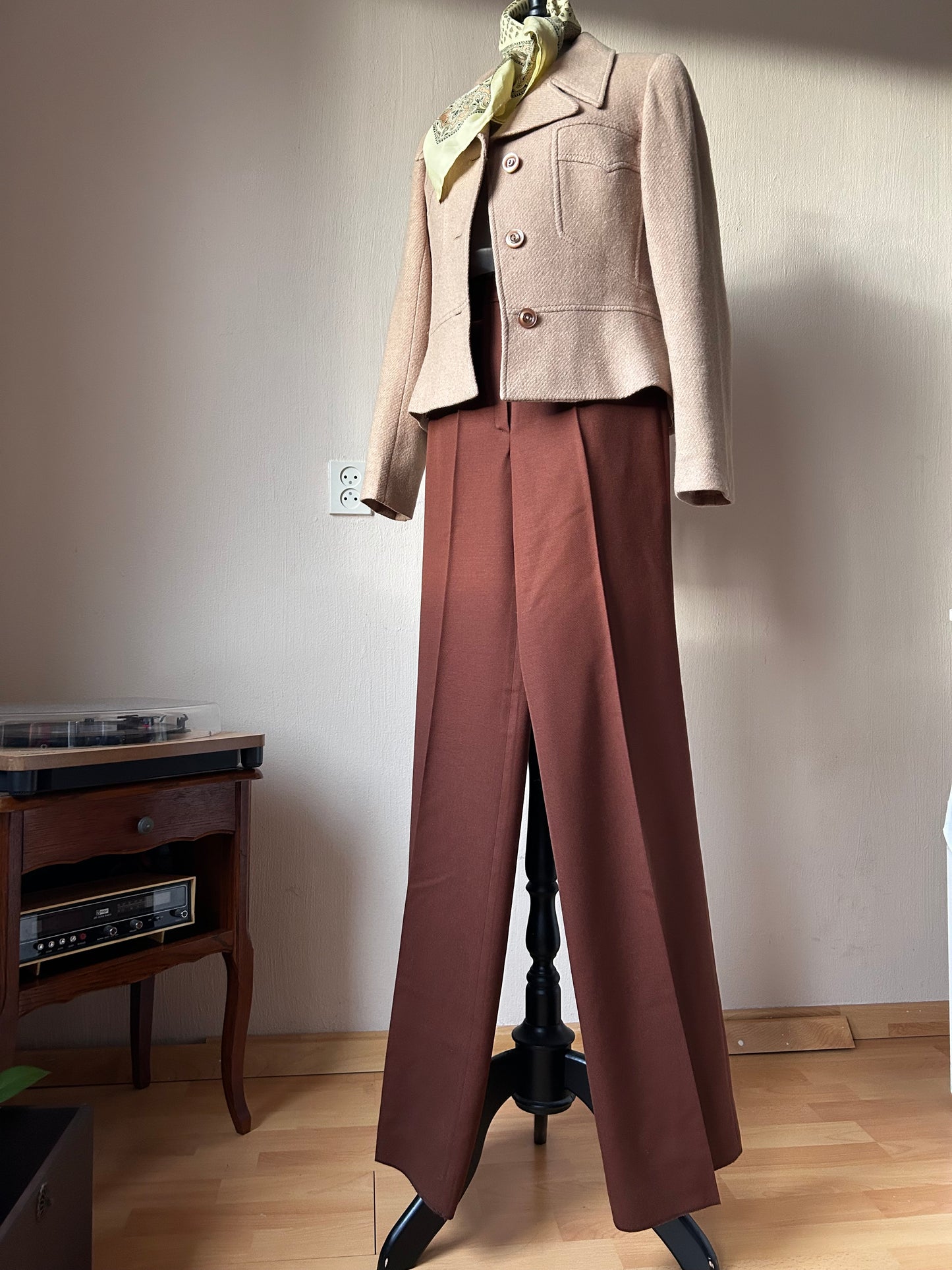 70s vintage wool pants