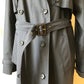 Vintage belted trench coat