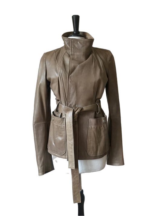 Diesel leather coat