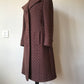 70s vintage wool coat