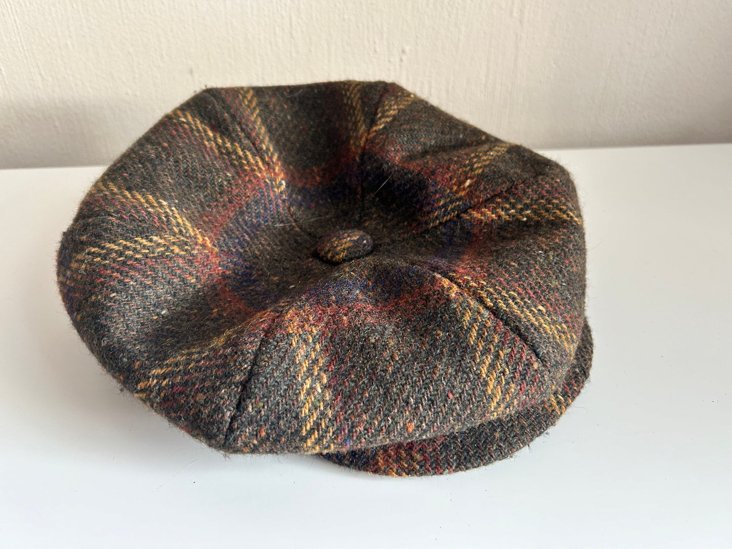 Vintage Donegal tweed cap