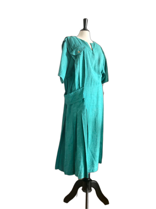 80s Gucci linen dress