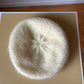 Mohair wool vintage beret