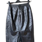 Vintage leather skirt