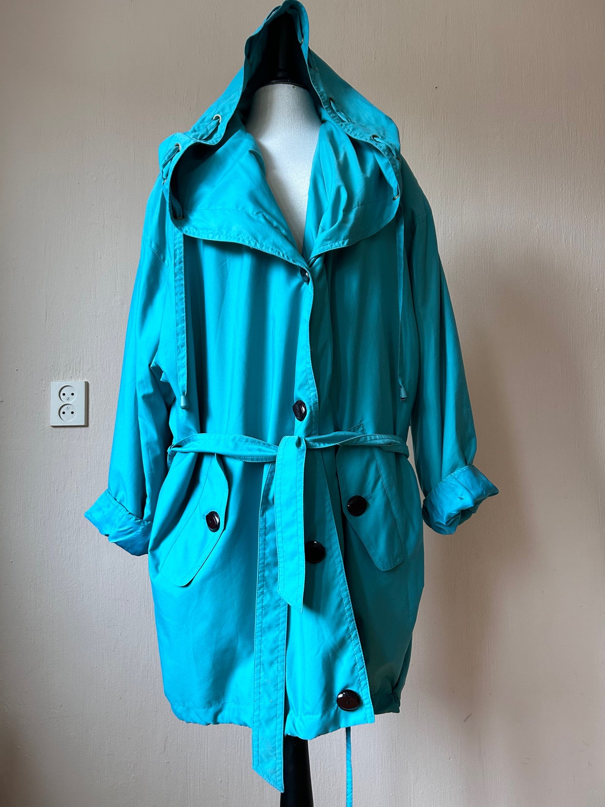 Vintage midi trench coat