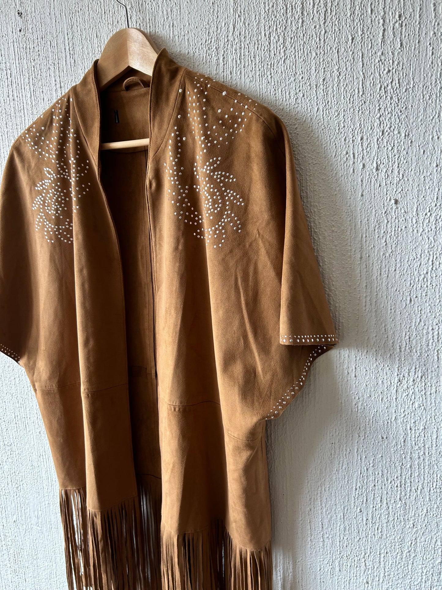 Fringe kimono