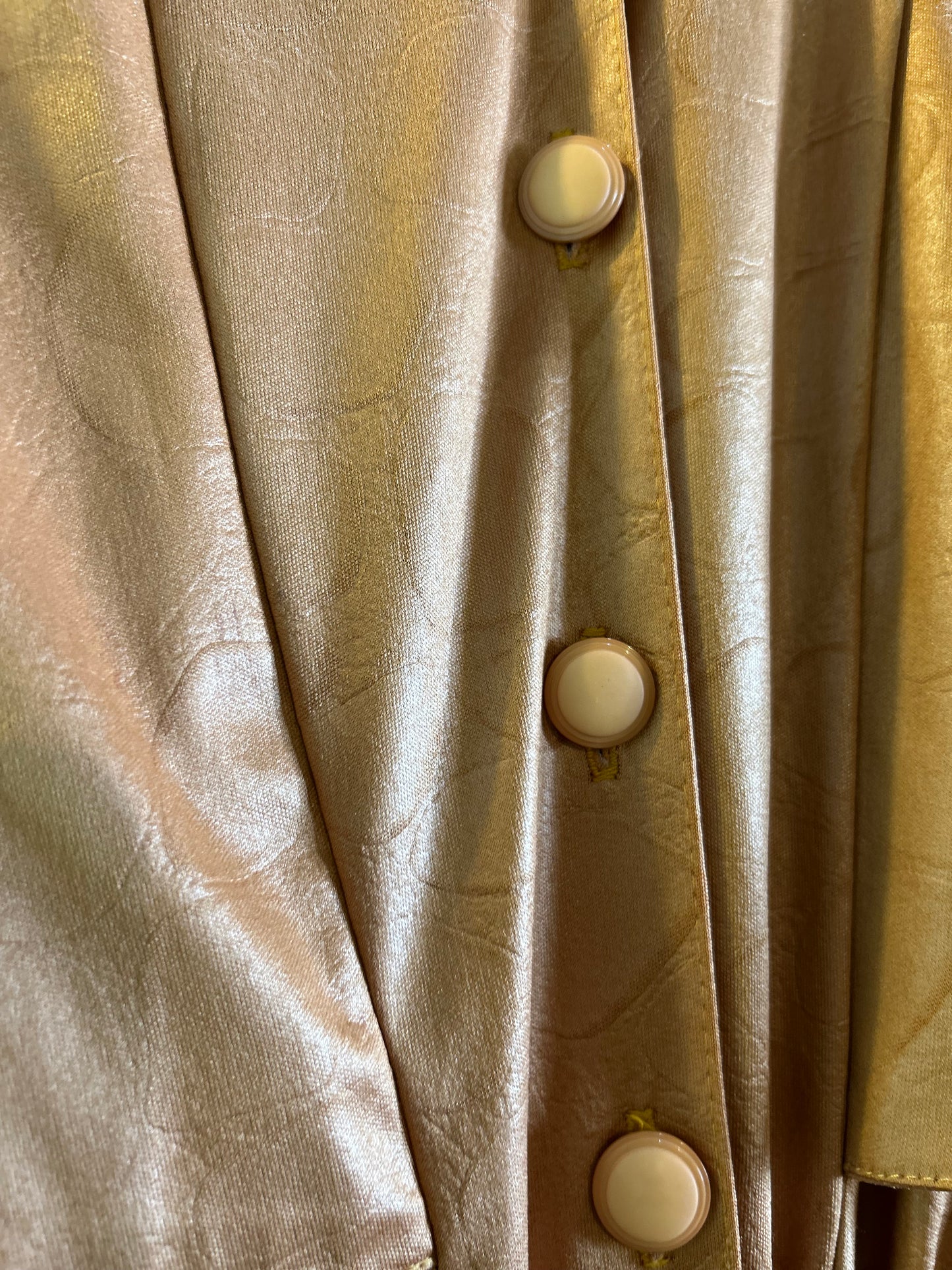 80s Copper Cape Jumpsuit