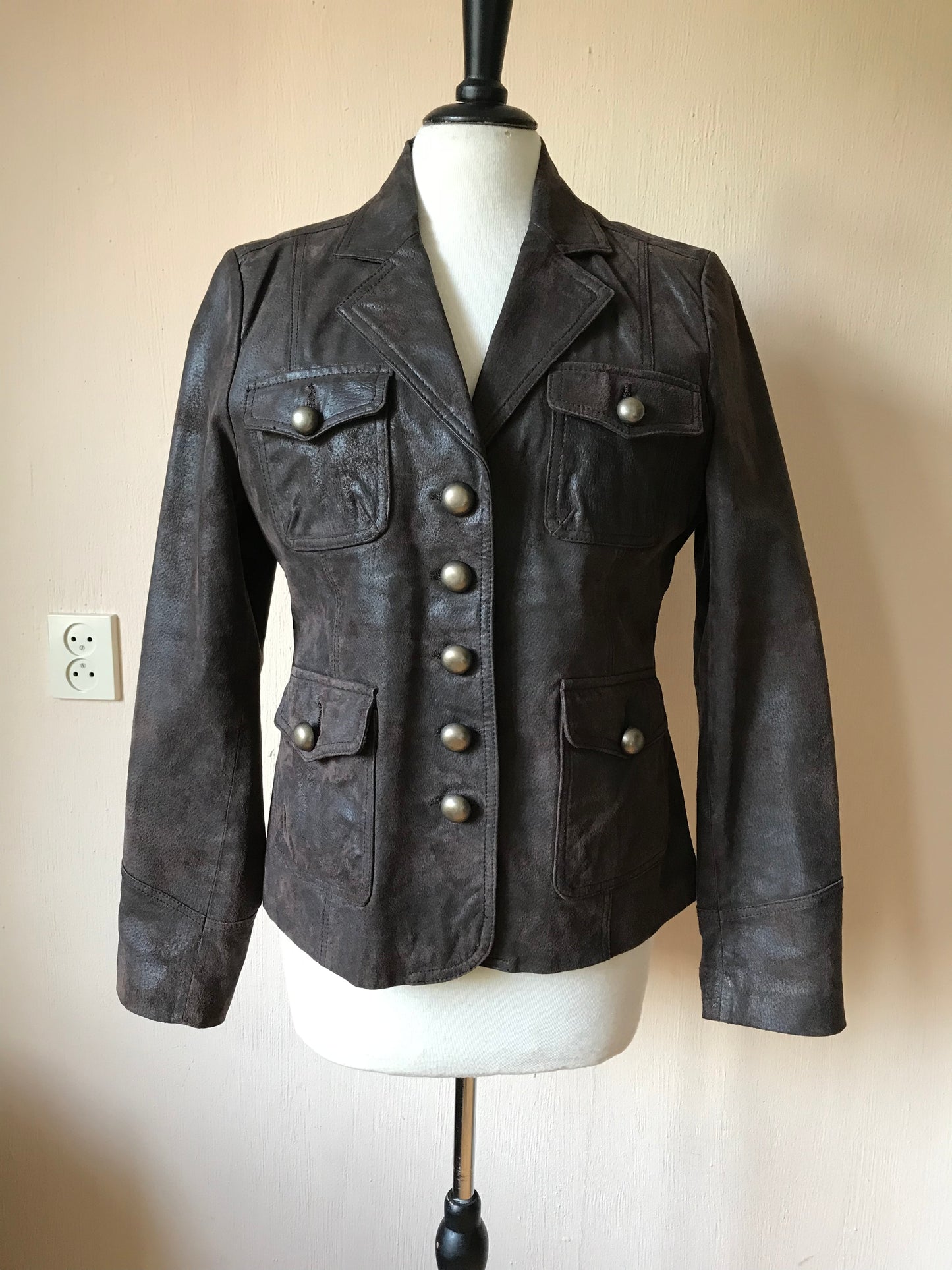 Vintage leather jacket