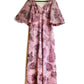 Butterfly sleeve maxi dress