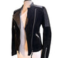 Vintage suede biker jacket