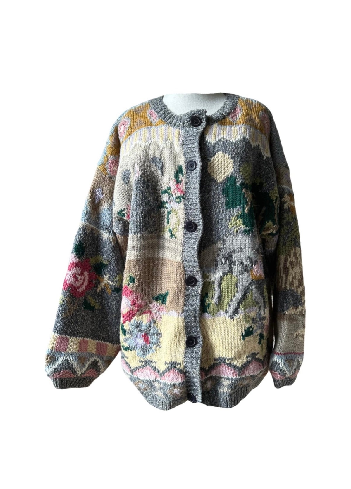 Vintage Together wool cardigan