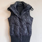 Dkny hoodie puffer vest