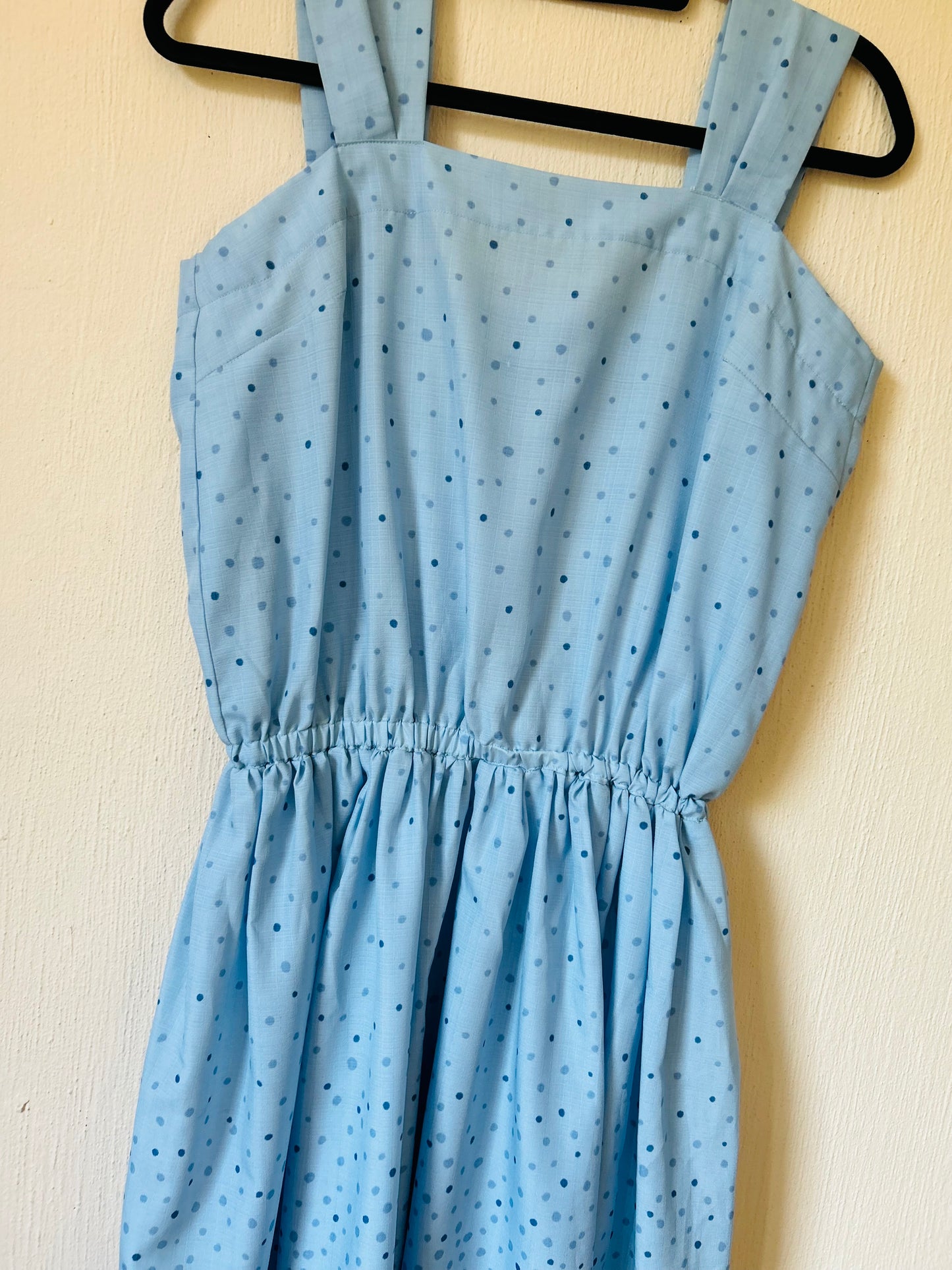 Retro dots summer maxi dress