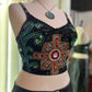 Embellished bustier/ crop top