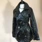 Vintage mini belted trench-coat