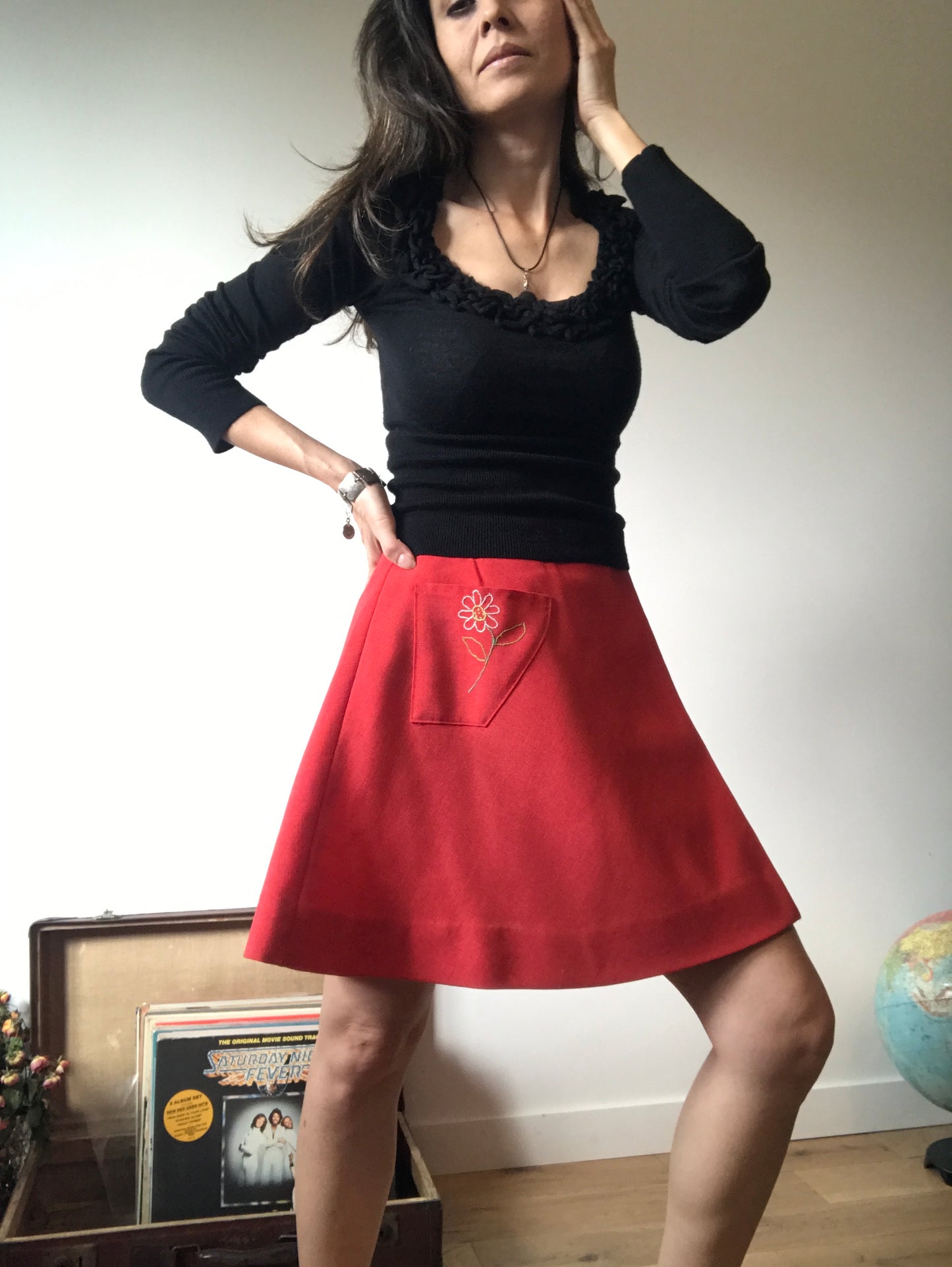 Envelope skirt