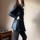 Vintage leather coat