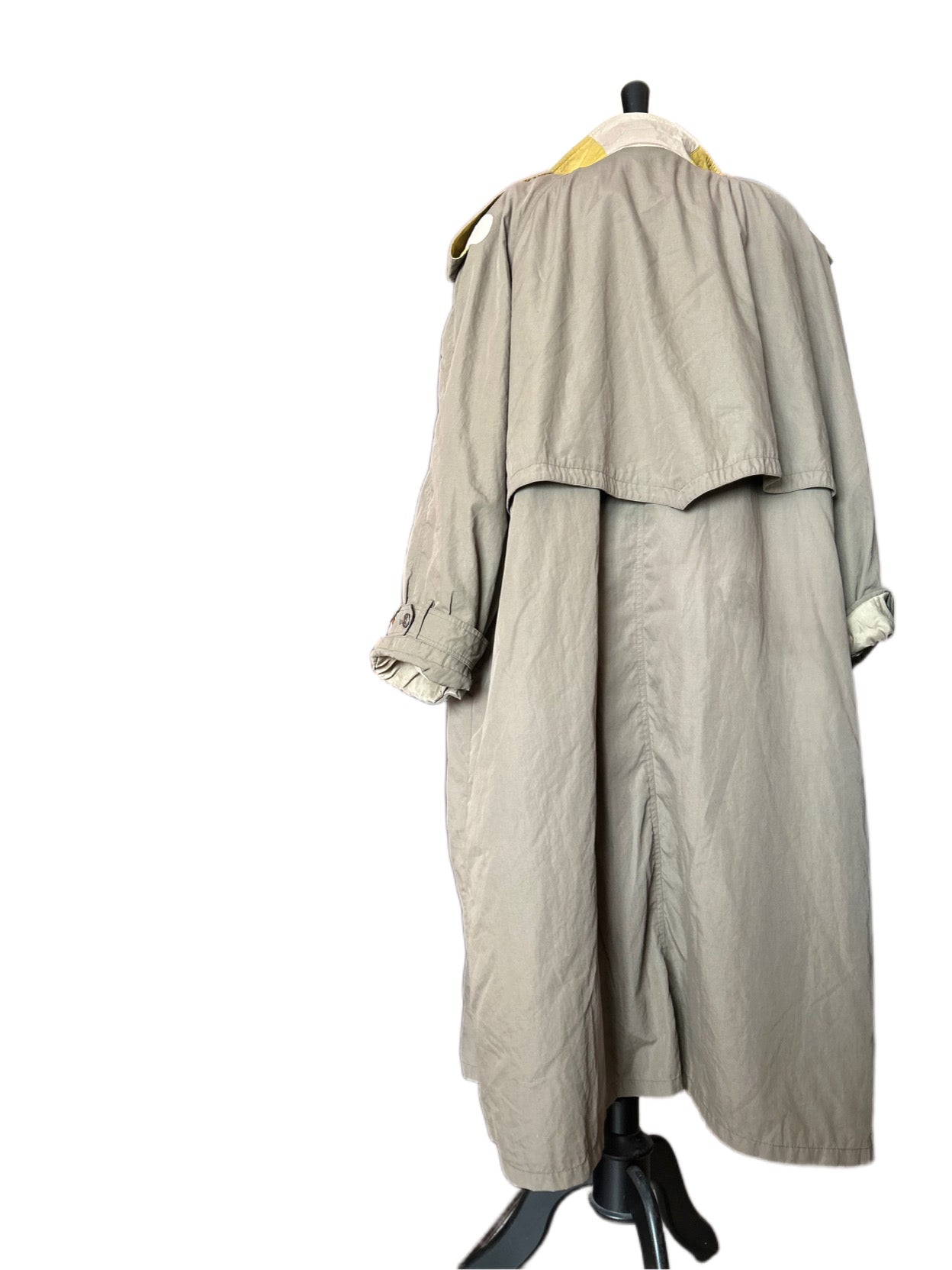 Vintage maxi trench coat