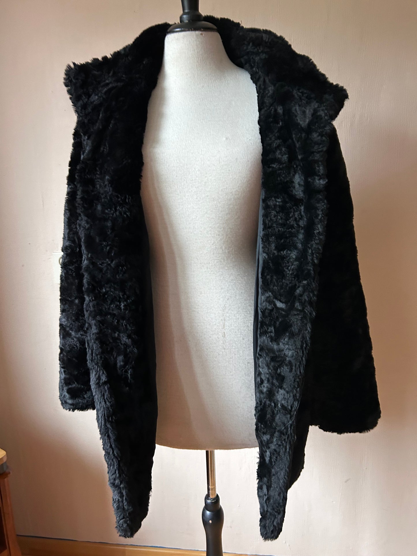 Vintage faux fur coat